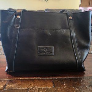 Patricia Nash Black Leather Shoulder or Crossbody